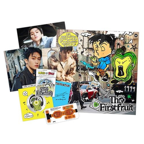 MARK Firstfruit Album K-pop Square Flap A Ver avec photobook et goodies