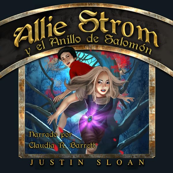 Cover art for Allie Strom y el Anillo de Salomón [Allie Strom and the Ring of Salomon]