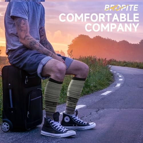 Image of bropite 3 Pairs Open Toe Compression Socks for Women, Support for Travel | Graduated 15-20 mmHg compression circulation,reduces swelling.3 pairs open toe design for travel,nurses,pregnancy comfort