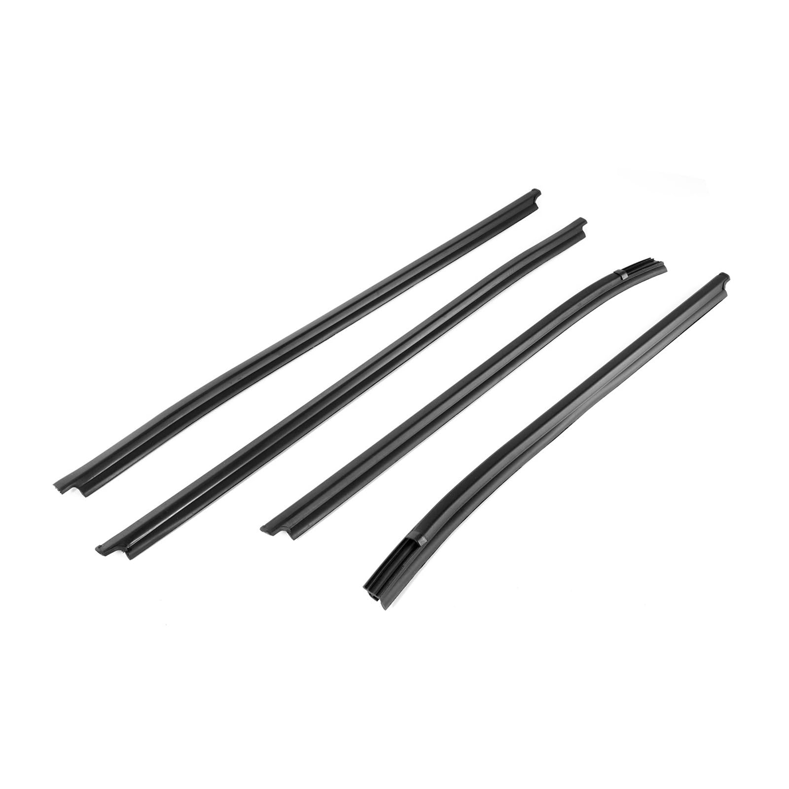 Sifusm One Color Rubber Seal Car Side Window Sealant Strip For Toyota For Hilux Sr5 4Doors 2005-2015 Door Seal Weatherstrip Rainproof Weather Strip