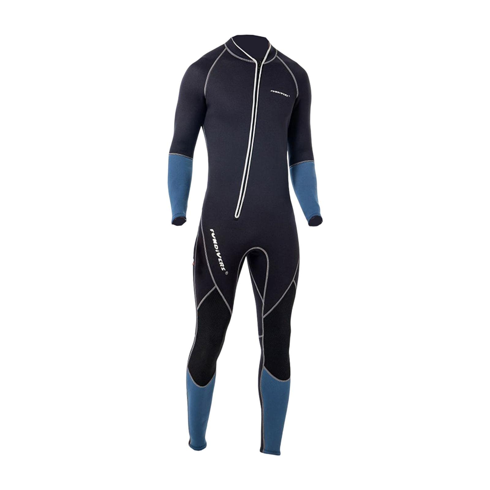 3mm Neoprene Wetsuit Long Sleeve One Piece Diving Suit for Scuba Diving Medium |Sporting Goods | Water Sports | Wetsuits & Drysuits | Wetsuits | Men