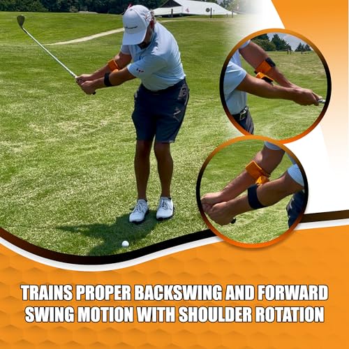 Image of Orange Whip Golf Putting Aid Trainer, Patented Short Game Golf Swing Training for Precision and Accuracy, Made in USA