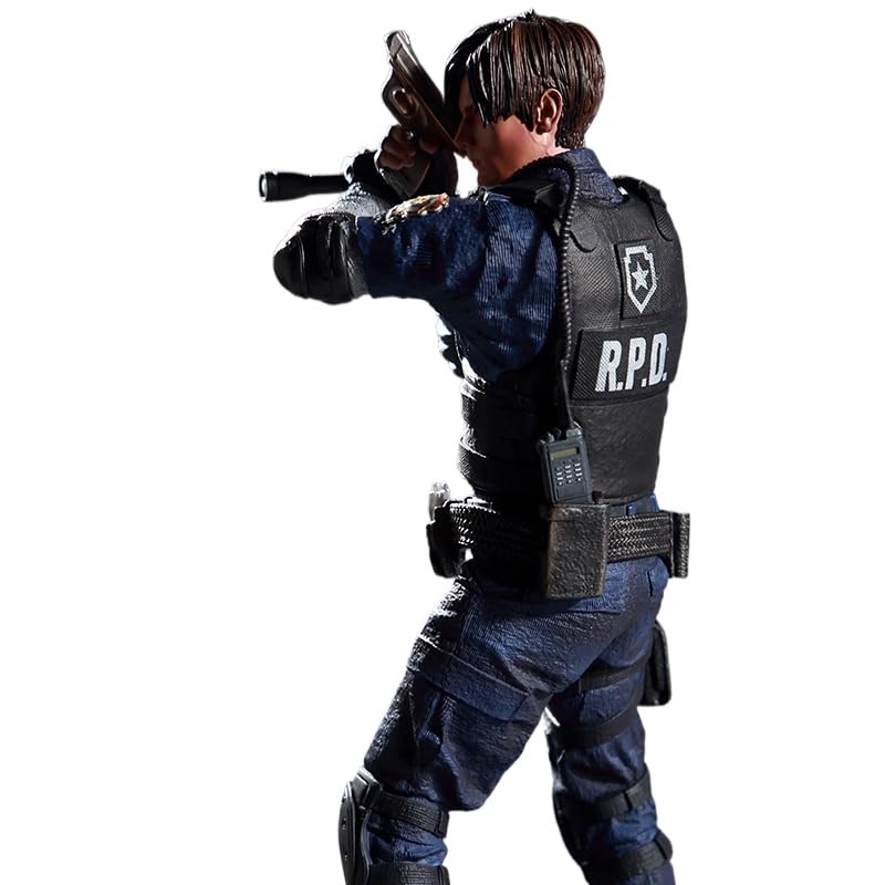 REOZIGN Leon Figurine 9 Schwerter Leon Scott Kennedy Anime Figuren 32 cm / 12,6 Zoll PVC Charakter Figur Cosplay Handwerk Geschenke