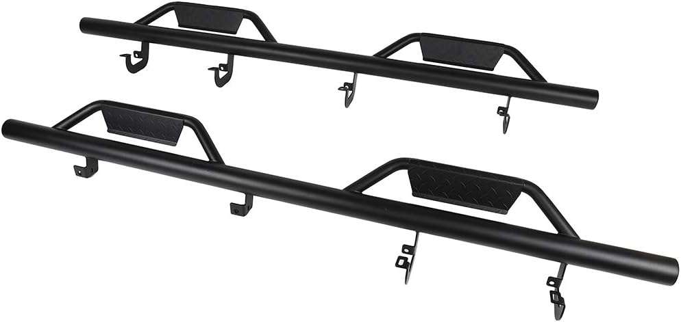 AINTIER Running Boards Compatible for 2007-2018 for Silverado for Sierra Crew Cab 3" Hoop Style Side Steps NERF Bars Running Boards, 3 inches Nerf Bars Side Steps