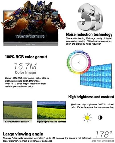 GOWE CCFL backlight indoor 2x2 42inch LCD video wall With 550cd/m2 brightness