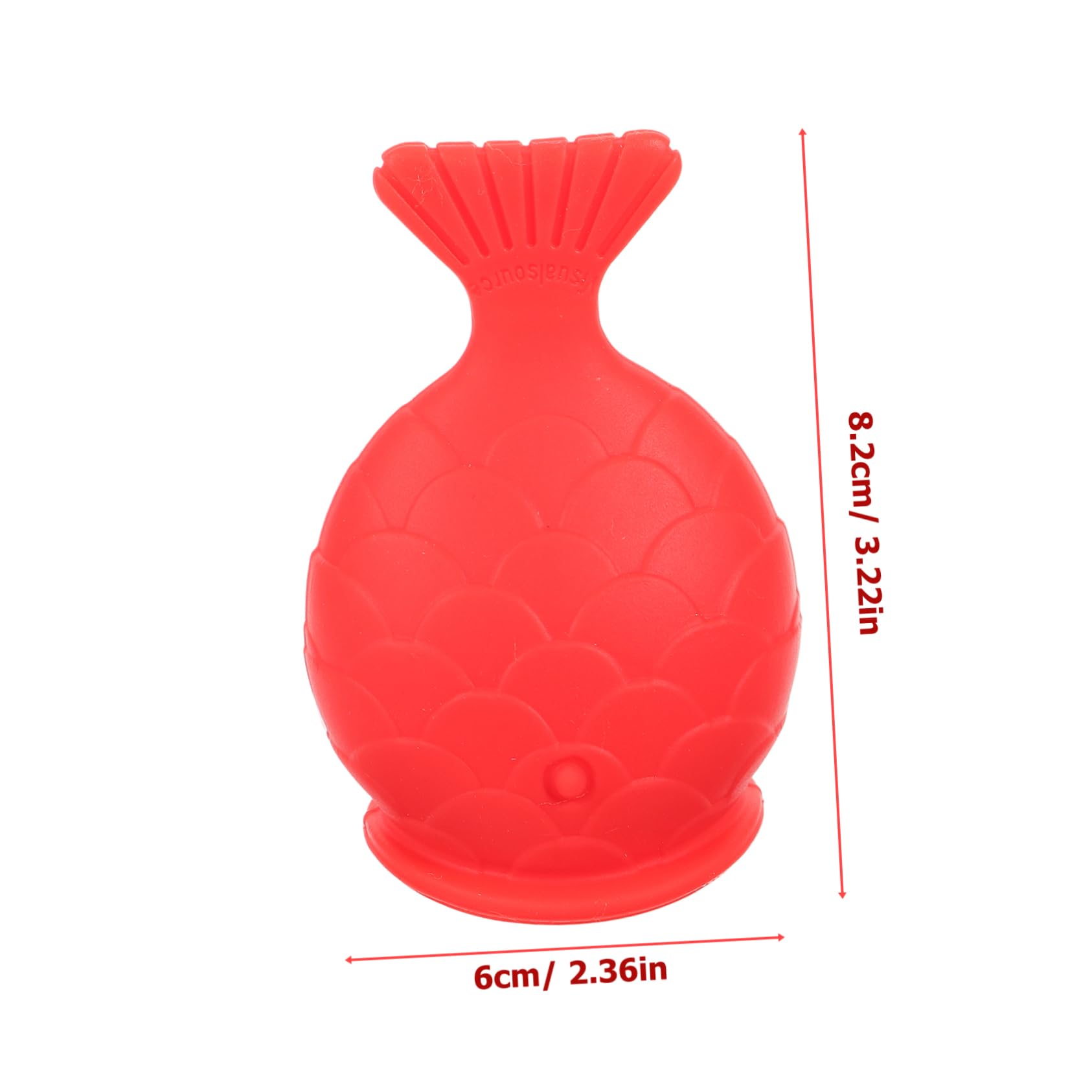 FRCOLOR Dispositivo Volumizzante Per Labbra in Silicone 4 Pezzi Idratante Lucidalabbra A Forma Di Pesce Facile Da Usare Strumento Di Bellezza Per Donne