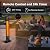 thermomate Outdoor Indoor Electric Patio Heater, 1500W 38.5" Portable Tower Infrared Heaer, IP55 Rated Space Radiant Heater with Remote, Timer, Tip-over Protection for Backyard, Restaurant & Garage