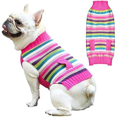 SKXEO Weihnachten Hund Pullover Kostüm Cover