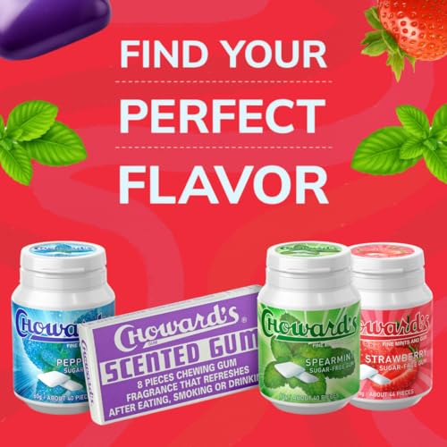 Choward's Strawberry Gum, Refreshing Sugar Free Gum, Pack of 2 - image 8