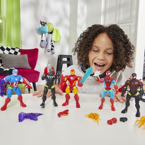 MixMashers Marvel Spider-Man, Figurine Spider-Man à mélanger et Combiner avec Accessoires
