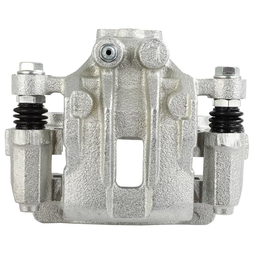Image of 19B6390A Rear Left Disc Brake Caliper w /Bracket