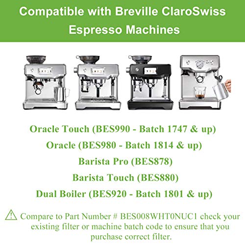 2 Pack Breville Bes880 Water Filter with