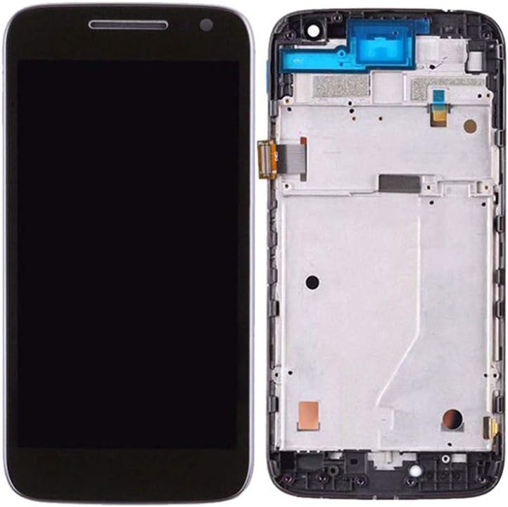 5.0 Inch LCD with Frame for Moto G4 Play Screen for Moto G4 Play XT1601 XT1603 LCD Screen Display Touch Screen Digitizer Assembly with Replacement Tools - Black