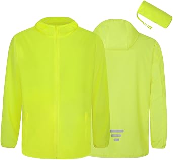TCCFCCT Mens UPF 50+ Full Zip Sun Protection Hoodie Long Sleeve Light Jacket Sun Shirts for Men Hiking Fishing Zip Pockets