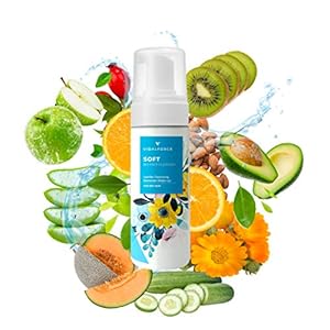 SOFT Mousse. Limpiador facial Bio I Piel Seca o Normal I Con 16 Activos Naturales y Bio I Limpia e hidrata profundamente…