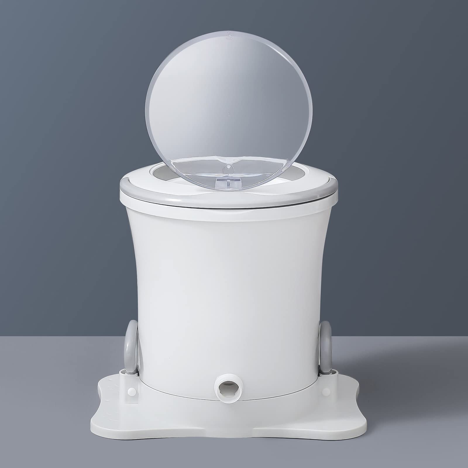 Mini disidratatore a manovella, lavatrice a manovella portatile e disidratatore per campeggio, dormitori, mini asciugatrice manuale non elettrica, per appartamenti e uso domestico