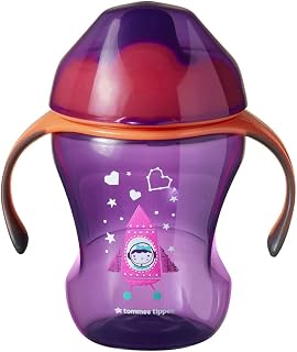 Copo de Treinamento com Bico Macio Sippee 230ml Roxo Tommee Tippee - TT023, Multilaser, Roxo