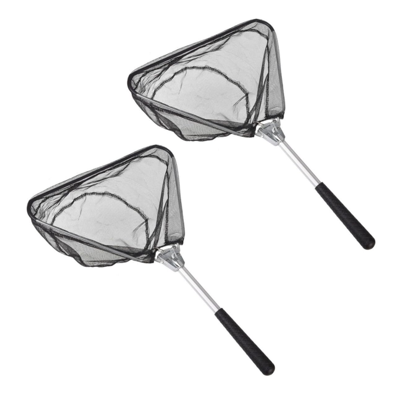 4 piezas de red de pesca plegable, red de aterrizaje para peces, red para capturar peces, red de aterrizaje para pescar, redes de lanzamiento para pescar, mini red de pesca, red de inmersión para