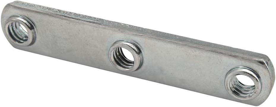 3900, 10 Series M6 x 1.0 Double Slide-in Economy T-Nut Steel (25 Pack)