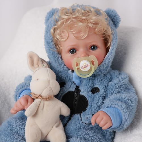 BABESIDE Lebensechte Reborn Puppen 17 Zoll Tessa Realistisches Baby...