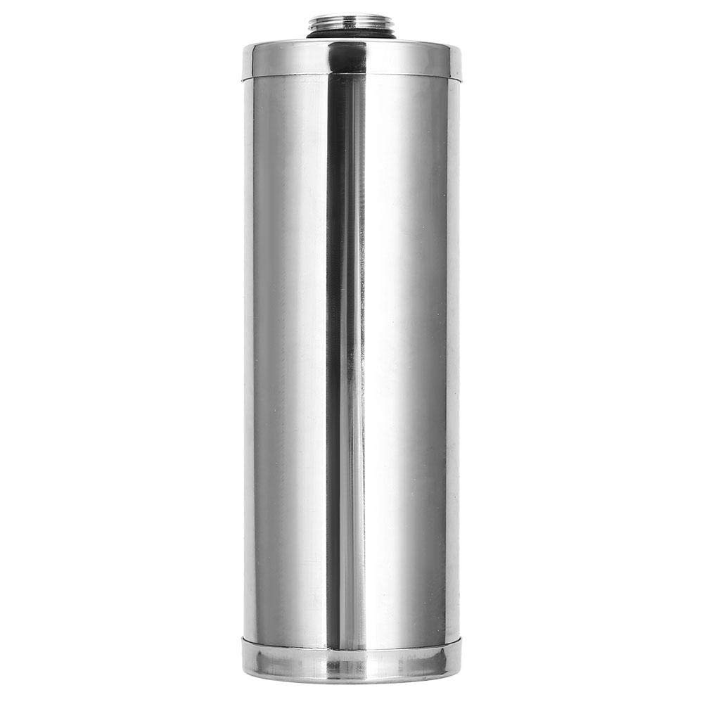 Fdit 300ml Dispenser di sapone in acciaio inossidabile Pompa a mano detergente liquido per lavello da domestica Uso Dispenser di sapone