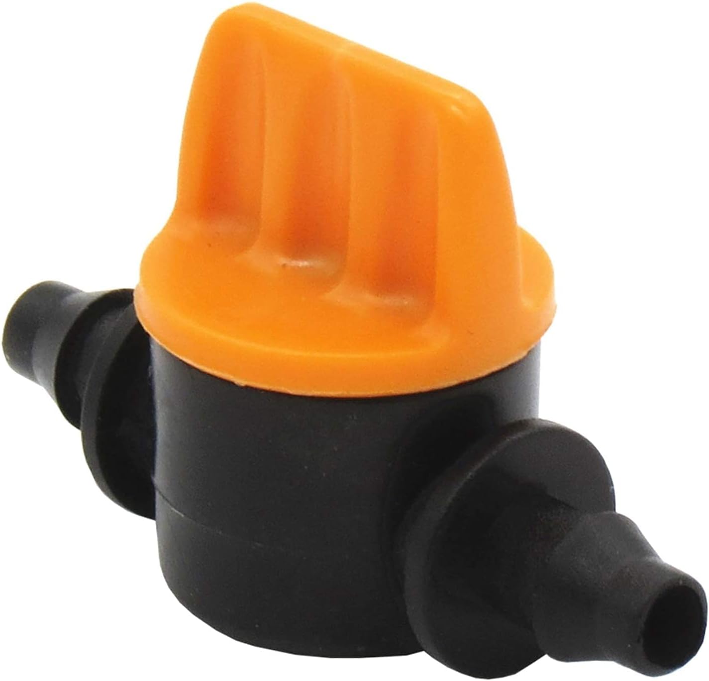 Tigerlily Enterprises 20PCS 4mm Micro Irrigation Shut Off Valves, Barbed Coupling Connectors for 4/7mm Hose - Image 3