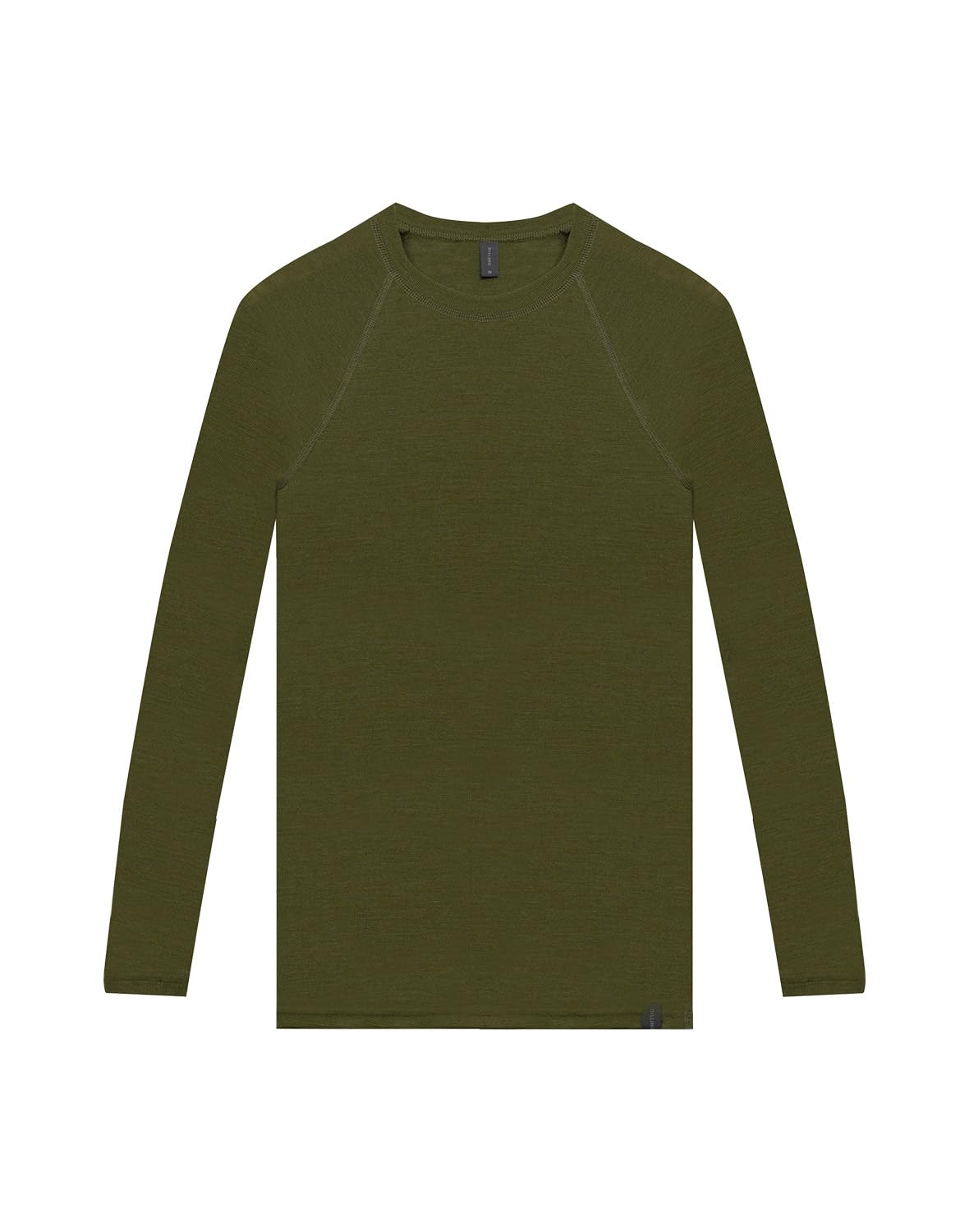 Dilling Women's Hunter Green Merino Wool Raglan Sleeve Top, 10