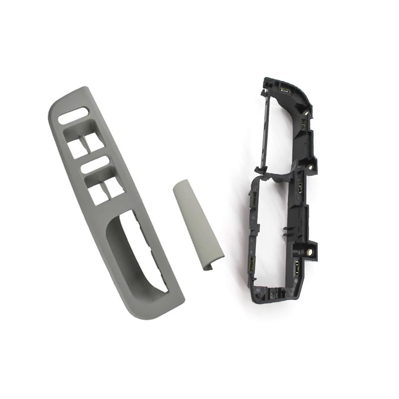Nqkcuac Gray 3Piece Door Pull Handle For Vw For Bora For Golf 4 Mk4 For Jetta 1999-2004 Lhd Black Beige Gray Front Rear Left Right Door Handle