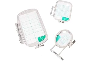 Brother PE550D 3-in-1 Embroidery Hoop Set