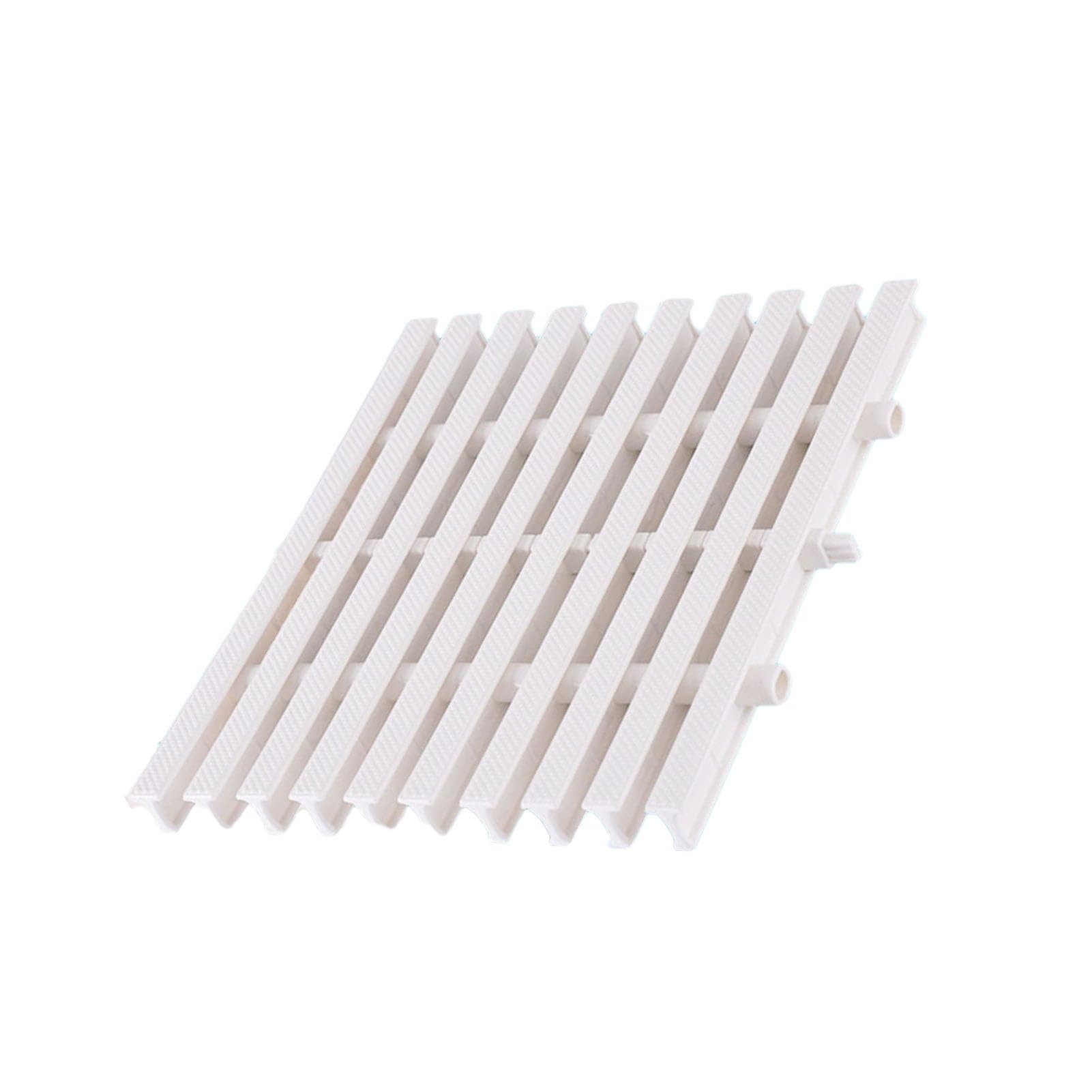Grille de trop-plein pour drainage avec verrouillage à 3 trous pour une stabilité totale