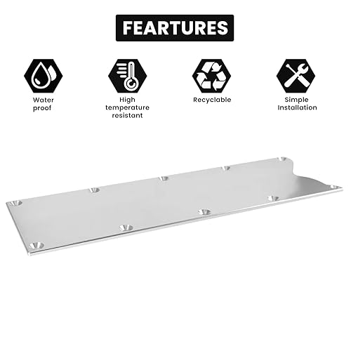 Miniatura 10 de LS Gen 3 Valley Pan Cover Plate Endxedo Low Profile Custom Knock Sensor LSX LS1 LM7 LR4 LQ4 LS6 L59 LQ9 LM4 L33 (negro)