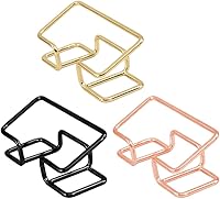 Vista 1 de NUOBESTY 3 unids titular de la tarjeta de visita de hierro escritorio tarjeta de visita soporte organizador titular de la tarjeta de nombre