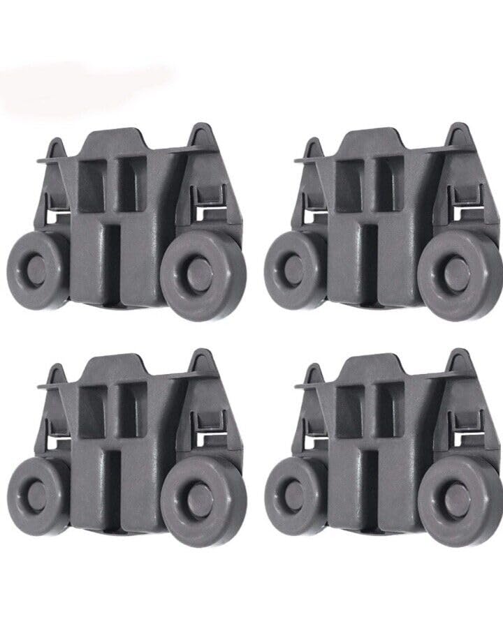 #US Replace Parts for KDTE234GPS0 for KitchenAid Dishwasher Lower Dishrack Rollers (4 Pack) (#acto060325-08736)