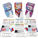 THINK2MASTER Addition, Subtraction & Multiplication Flash Cards. This 3 Pack Includes 780 Laminated...