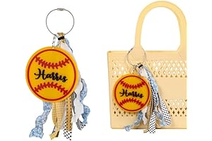 Customizable Softball Bogg Bag Tassel: A Sporty and Stylish Accessory