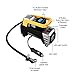 rourlinge Air Compressor Tire Pump, Portable 150 PSI with Preset Pressure and Emergency Light for 12V DC Car, Motorcycle, Bicycle