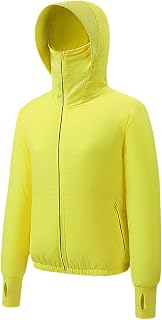 FQIZJM Chaqueta cálida, chaquetas refrescantes, chaquetas con capucha, chaquetas con aire acondicionado, chaquetas frías para el trabajo que maneja el estrés por calor, color amarillo