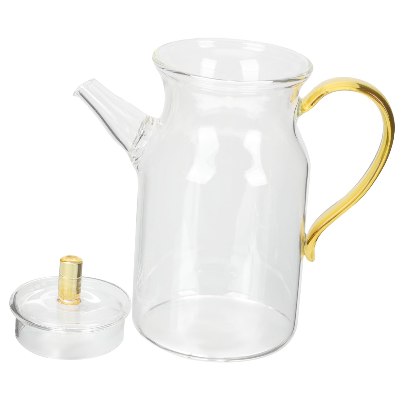 Théière transparente pour thé et infusions lors de vos pauses au bureau