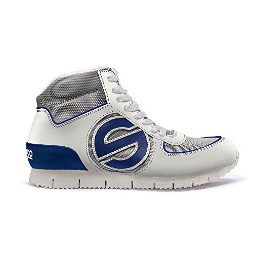 Chaussures Sparco S00122940BIBM Blanc/Bleu d'origine italienne Taille 40 EU