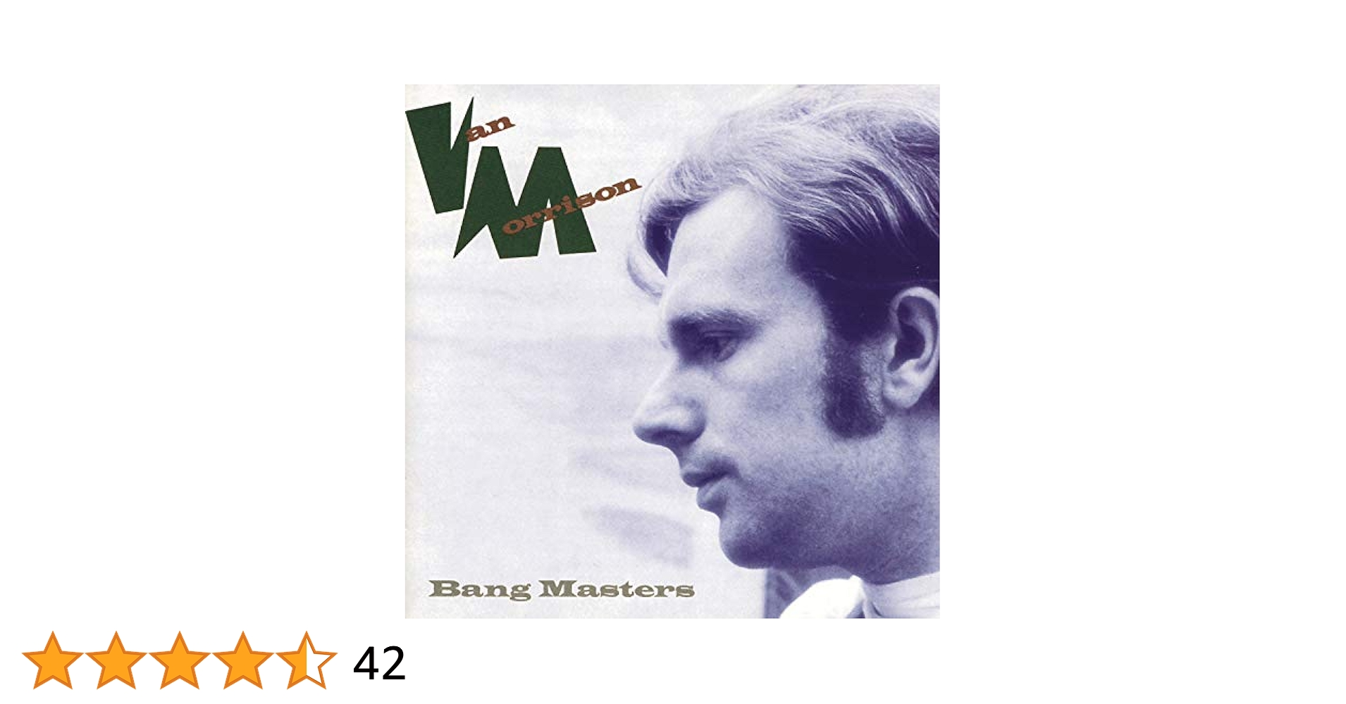 未開封CD「ヴァン・モリソンVan Morrison ／Bang Masters 未開封CD「ヴァン・モリソンVan Morrison ／Bang Masters