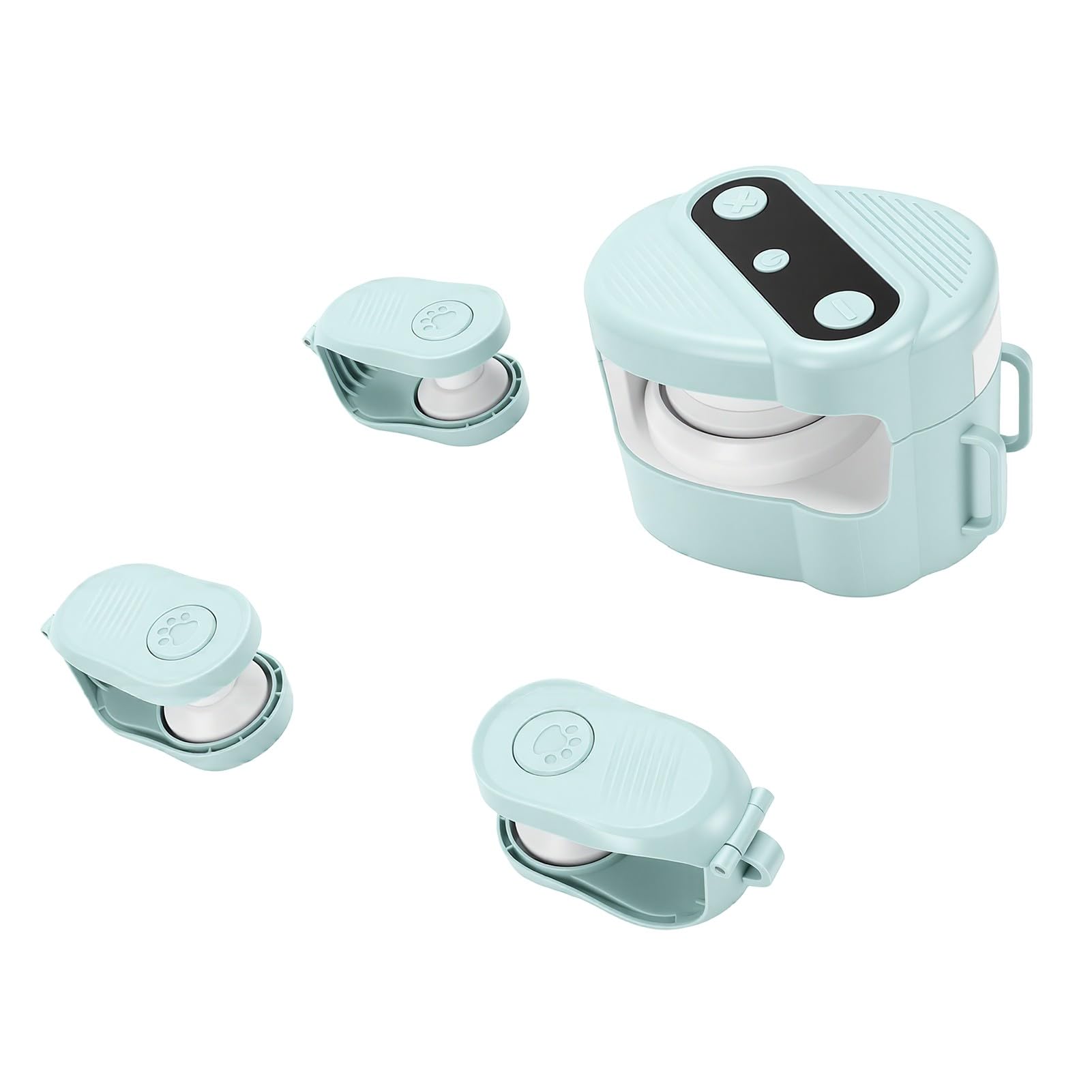 Dpofirs Juguete Interactivo para Perseguir Gatos, Juguete Electrónico Inteligente para Gatos con Control Remoto para Jugar en Casa (Green)
