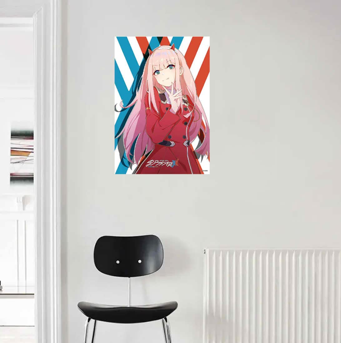 DARLING in the FRANXX Posters Set of 8, Anime Wall Art For Room