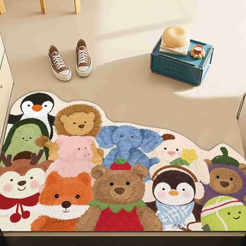 ���փ}�b�g ���O ���� �F �y���M�� 10mm ������ ���� �D���Ƃ� 100*150cm ����~�� ���������\ �I�V���� �J�[�y�b�g �􂦂� �ϖ��Ր� �k�� �C���e���A �X�^�C��15