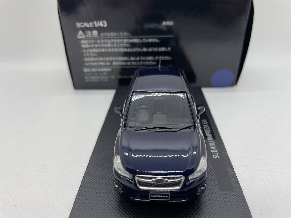 Amazon | 1/43 スバル インプレッサ IMPREZA G4 ダークブルー