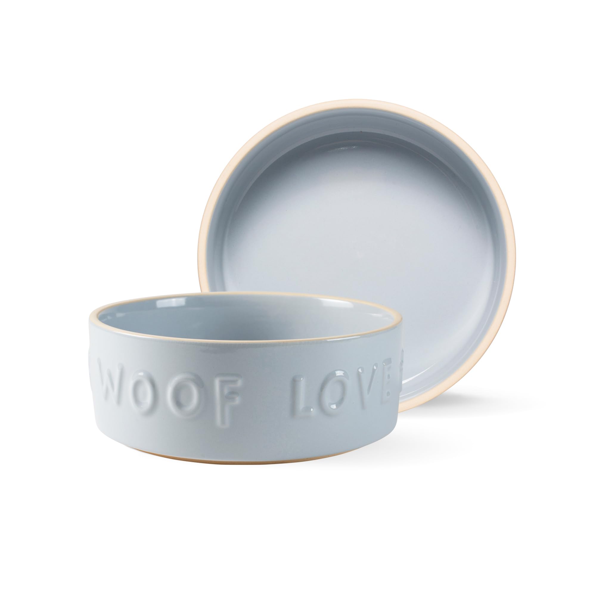 Fringe Studio Treat Words Medium Stoneware Pet Bowl, PetShop Collection (479104)