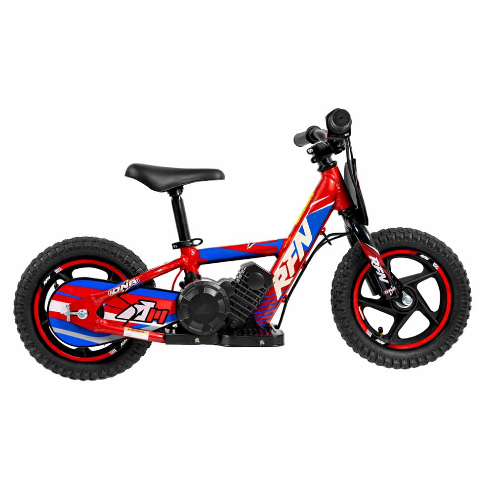 RFN Elektrisches Dirtbike für Kinder, 170 W, elektrisches Laufrad mit 24 V 2,6 Ah Akku, 30,5 cm Off-Road-Reifen, Leichter Aluminiumrahmen, Elektromotorrad, Alter 4–8 Jahre