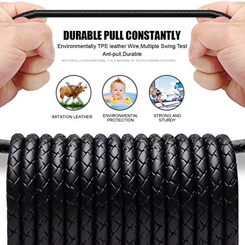 iPhone Charger Cable 1ft, 3 Pack 1 feet Short Lightning Cable & Data Sync Fast 1 foot iPhone Cord Compatible with iPhone Xs max / xr /x/8/8 Plus/7/7 Plus/6/6s Plus/5s/5,iPad(Black)