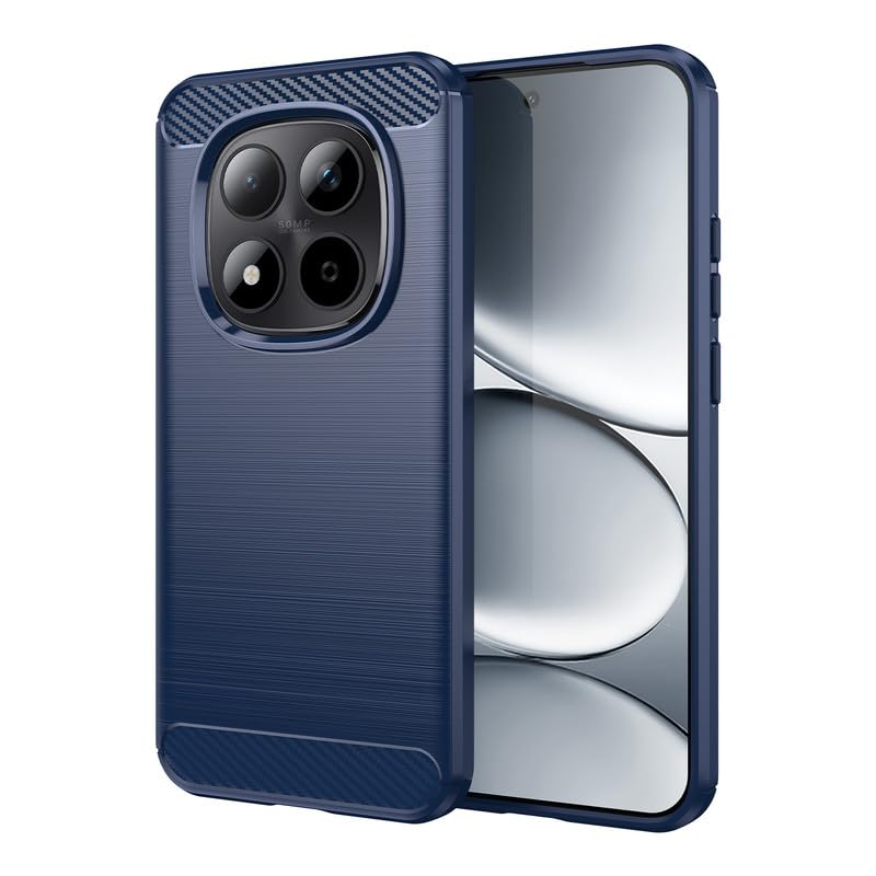 Image of Basic Case for Xiaomi Redmi Note 15 Pro 5G (Carbon Fibre Blue)