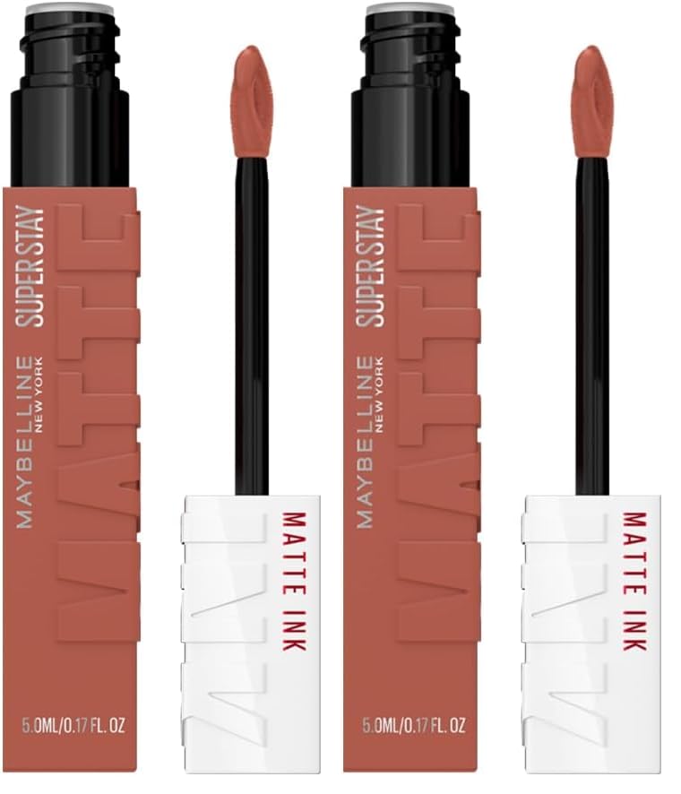 Image of Maybelline New York Superstay Matte Ink Liquid Lipstick, Disrupter (Pack of 2)