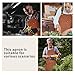 VALANIXUS Flame Retardant And Waterproof Tool Pocket Working Leather Apron for Outdoor Woodwork, Grilling, Kitchen, Unisex (Light Brown)